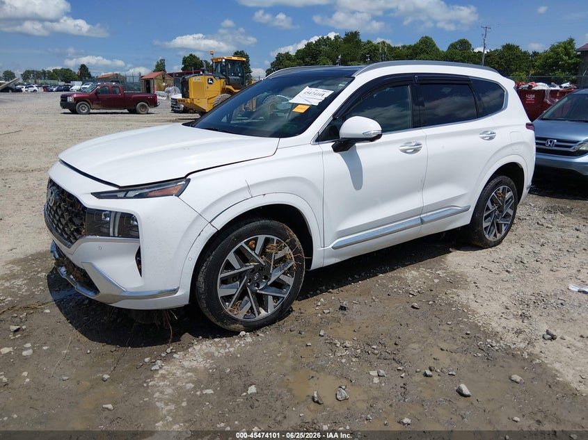 2023 Hyundai Santa fe VIN 5NMS5DAL9PH510948 IAAI salvage auction — WATER/FLOOD, Salvage (West Virginia), sold $7,100 on 2026-08-23 (photo 2)