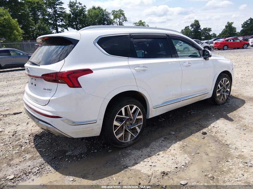 2023 Hyundai Santa fe VIN 5NMS5DAL9PH510948 IAAI salvage auction — WATER/FLOOD, Salvage (West Virginia), sold $7,100 on 2026-08-23 (photo 4)