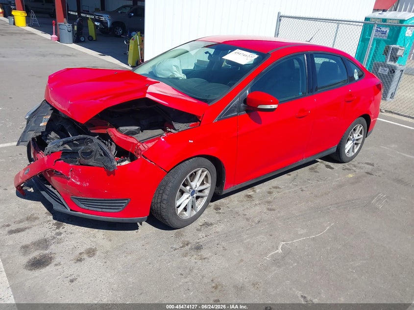 2015 Ford Focus VIN 1FADP3F22FL374243 IAAI salvage auction — FRONT END, Salvage Title, sold $200 on 2026-07-19 (photo 2)