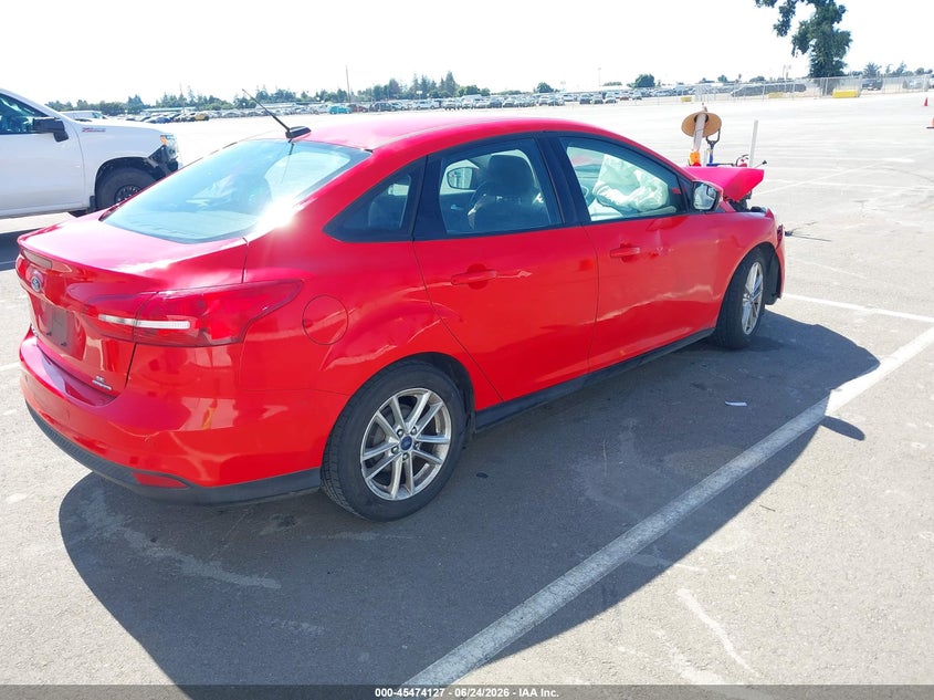 2015 Ford Focus VIN 1FADP3F22FL374243 IAAI salvage auction — FRONT END, Salvage Title, sold $200 on 2026-07-19 (photo 4)