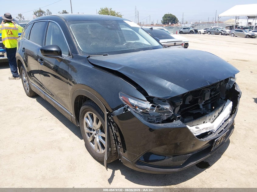 2019 Mazda Cx-9 VIN JM3TCACY3K0328406 IAAI salvage auction — FRONT END, Salvage (California), sold $5,600 on 2026-07-15 (photo 1)