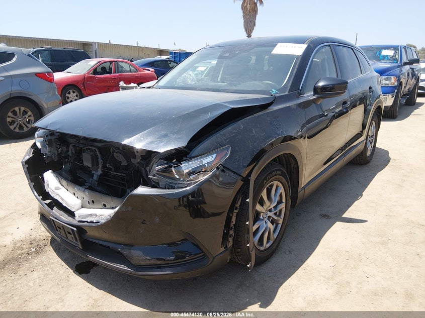 2019 Mazda Cx-9 VIN JM3TCACY3K0328406 IAAI salvage auction — FRONT END, Salvage (California), sold $5,600 on 2026-07-15 (photo 2)
