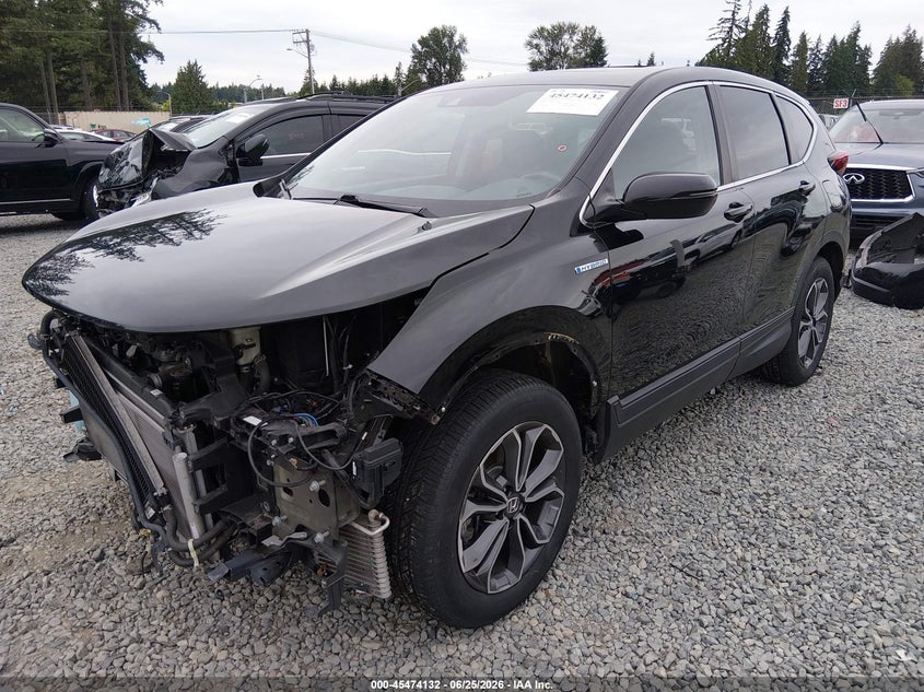 2021 Honda Cr-v VIN 7FART6H86ME031485 IAAI salvage auction — FRONT END, Bill Of Sale (Washington), sold $10,900 on 2026-07-22 (photo 2)