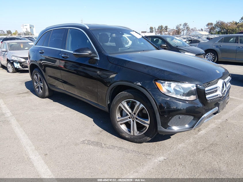 2018 Mercedes-benz Glc VIN WDC0G4JB5JV034176 IAAI salvage auction — LEFT SIDE, Salvage (California), sold $6,500 on 2026-07-23 (photo 1)