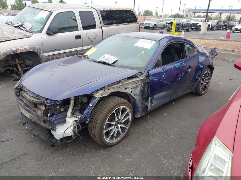 2023 Toyota Gr 86 VIN JF1ZNBC14P8753766 IAAI salvage auction — SIDE, Salvage Certificate (California), sold $4,650 on 2026-07-10 (photo 2)