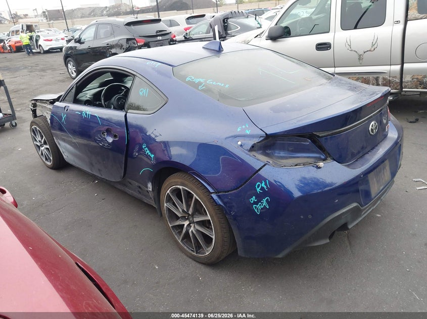 2023 Toyota Gr 86 VIN JF1ZNBC14P8753766 IAAI salvage auction — SIDE, Salvage Certificate (California), sold $4,650 on 2026-07-10 (photo 3)