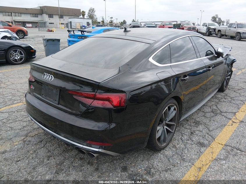 2019 Audi S5 VIN WAUB4CF58KA091014 IAAI salvage auction — FRONT END, Salvage (California), sold $625 on 2026-07-28 (photo 4)