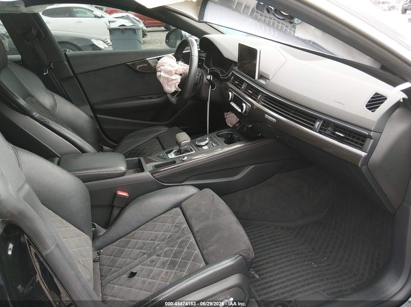 2019 Audi S5 VIN WAUB4CF58KA091014 IAAI salvage auction — FRONT END, Salvage (California), sold $625 on 2026-07-28 (photo 5)