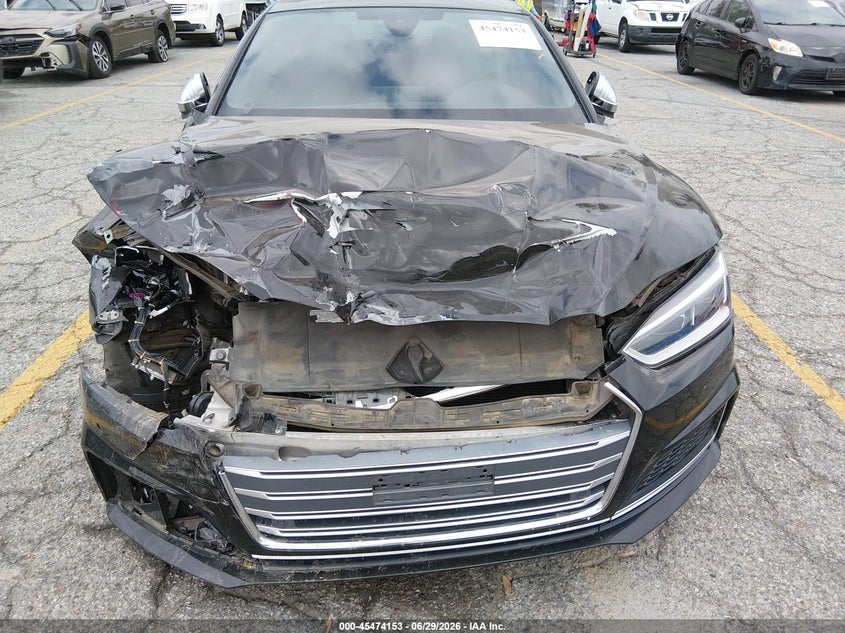 2019 Audi S5 VIN WAUB4CF58KA091014 IAAI salvage auction — FRONT END, Salvage (California), sold $625 on 2026-07-28 (photo 6)