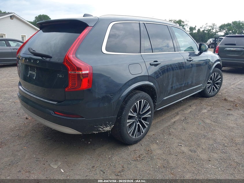 2022 Volvo Xc90 VIN YV4A22PK5N1848598 IAAI salvage auction — HAIL, Salvage (Ohio), sold $18,100 on 2026-08-03 (photo 4)