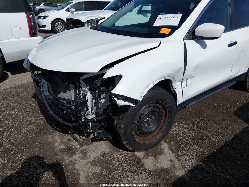 2017 Nissan Rogue VIN JN8AT2MT0HW149436 IAAI salvage auction — FRONT END, Salvage Title, sold $1,375 on 2026-09-11 (photo 6)