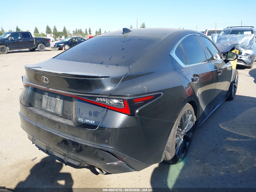 2023 Lexus Is VIN JTHGZ1B23P5063257 IAAI salvage auction — FRONT END, Salvage (California), sold $4,950 on 2026-07-28 (photo 4)