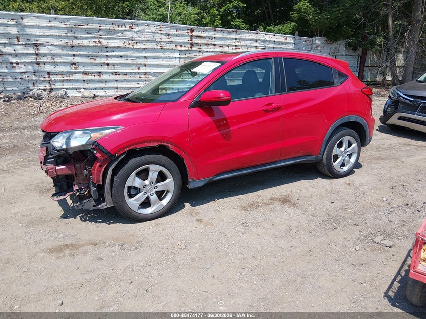2016 Honda Hr-v VIN 3CZRU6H72GM714410 IAAI salvage auction — FRONT END, Wait Title, sold $7,000 on 2026-08-19 (photo 2)