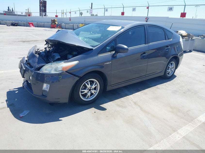 2010 Toyota Prius VIN JTDKN3DU7A1031153 IAAI salvage auction — FRONT END, Non-Repairable (California), sold $675 on 2026-07-15 (photo 2)