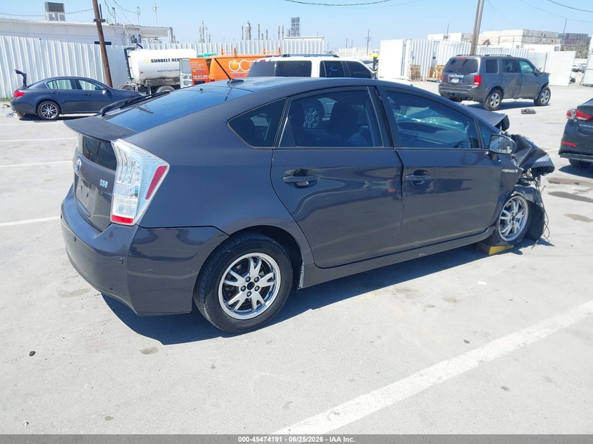 2010 Toyota Prius VIN JTDKN3DU7A1031153 IAAI salvage auction — FRONT END, Non-Repairable (California), sold $675 on 2026-07-15 (photo 4)