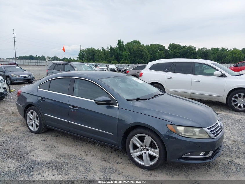 2013 Volkswagen Passat cc VIN WVWBN7AN0DE550451 IAAI salvage auction — NORMAL WEAR, Clear (Georgia), sold $375 on 2026-07-30 (photo 1)