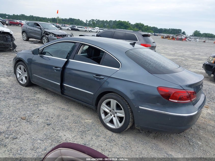2013 Volkswagen Passat cc VIN WVWBN7AN0DE550451 IAAI salvage auction — NORMAL WEAR, Clear (Georgia), sold $375 on 2026-07-30 (photo 3)