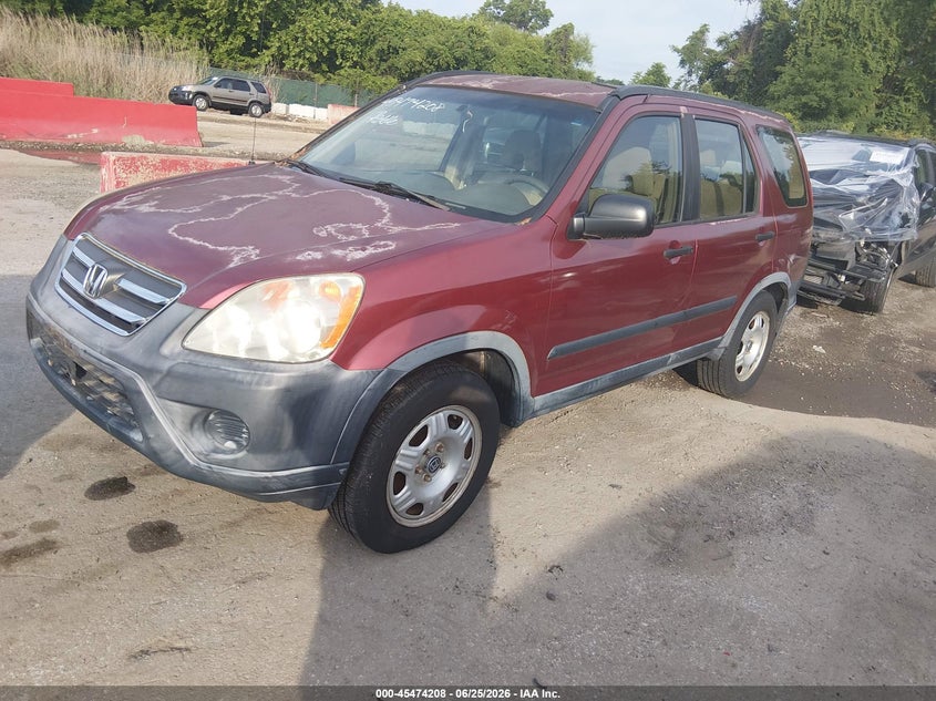2005 Honda Cr-v VIN JHLRD68585C008080 IAAI salvage auction — NORMAL WEAR, Clear (Maryland), sold $850 on 2026-07-23 (photo 2)