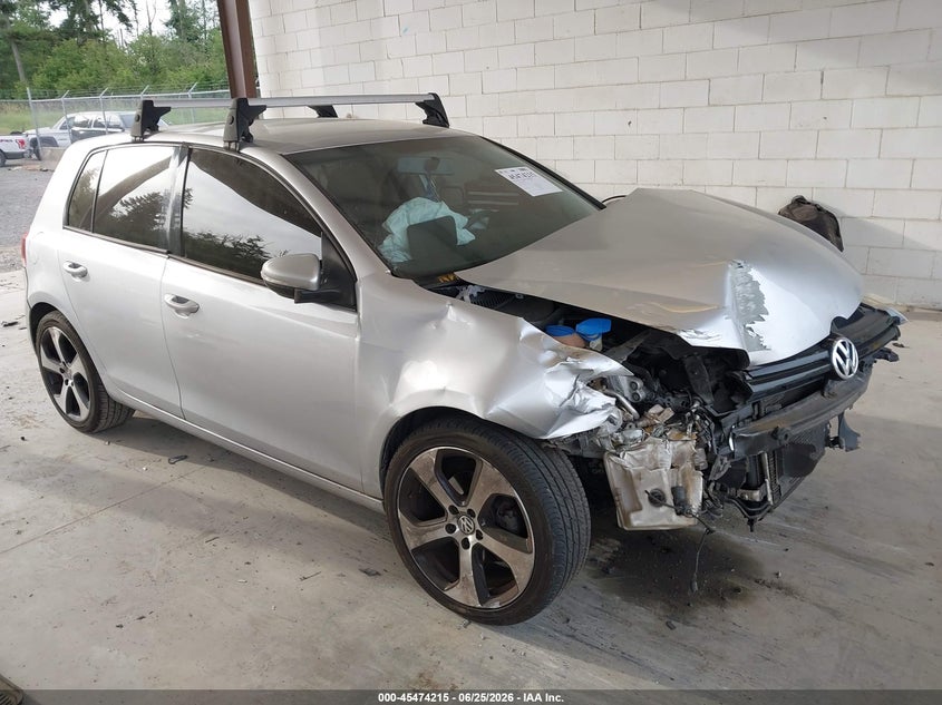 2012 Volkswagen Golf VIN WVWDB7AJ8CW272924 IAAI salvage auction — FRONT END, Bill Of Sale (Washington), sold $400 on 2026-07-15 (photo 1)