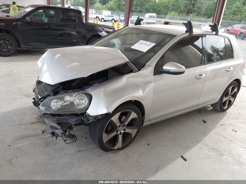 2012 Volkswagen Golf VIN WVWDB7AJ8CW272924 IAAI salvage auction — FRONT END, Bill Of Sale (Washington), sold $400 on 2026-07-15 (photo 2)