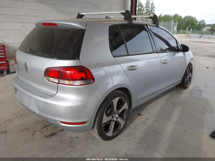 2012 Volkswagen Golf VIN WVWDB7AJ8CW272924 IAAI salvage auction — FRONT END, Bill Of Sale (Washington), sold $400 on 2026-07-15 (photo 4)