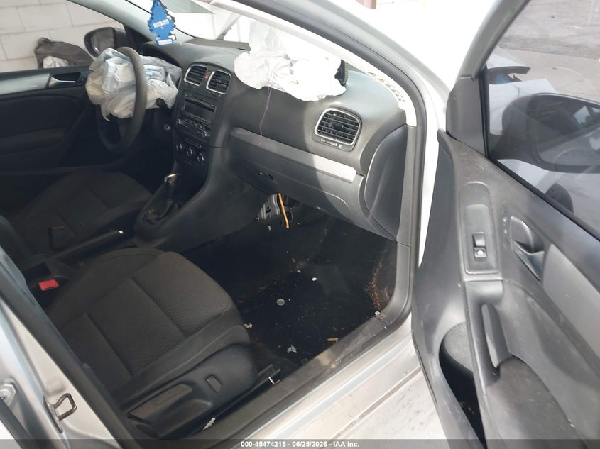 2012 Volkswagen Golf VIN WVWDB7AJ8CW272924 IAAI salvage auction — FRONT END, Bill Of Sale (Washington), sold $400 on 2026-07-15 (photo 5)