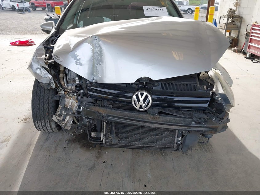 2012 Volkswagen Golf VIN WVWDB7AJ8CW272924 IAAI salvage auction — FRONT END, Bill Of Sale (Washington), sold $400 on 2026-07-15 (photo 6)