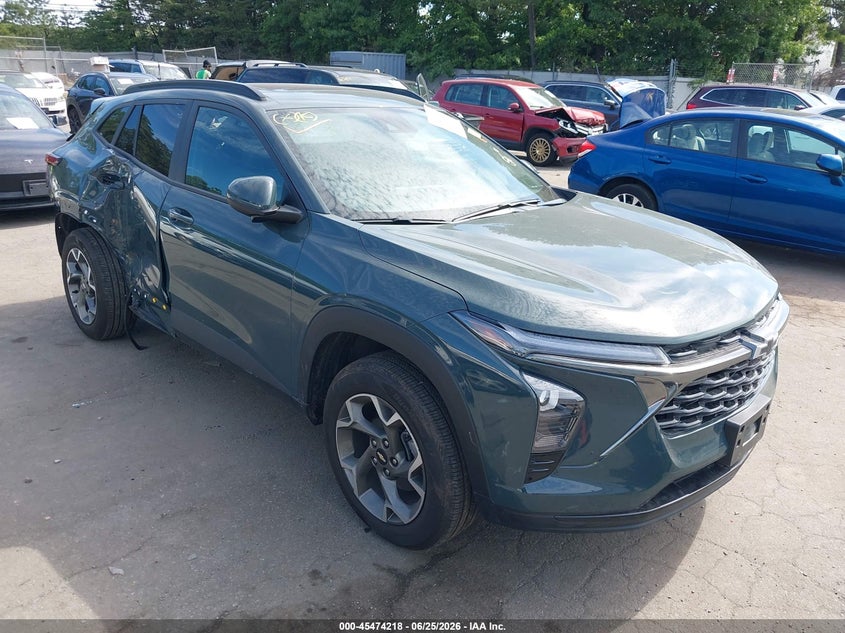 2025 Chevrolet Trax VIN KL77LHEP3SC241642 IAAI salvage auction — REAR END, Salvage Title, sold $4,150 on 2026-07-21 (photo 1)