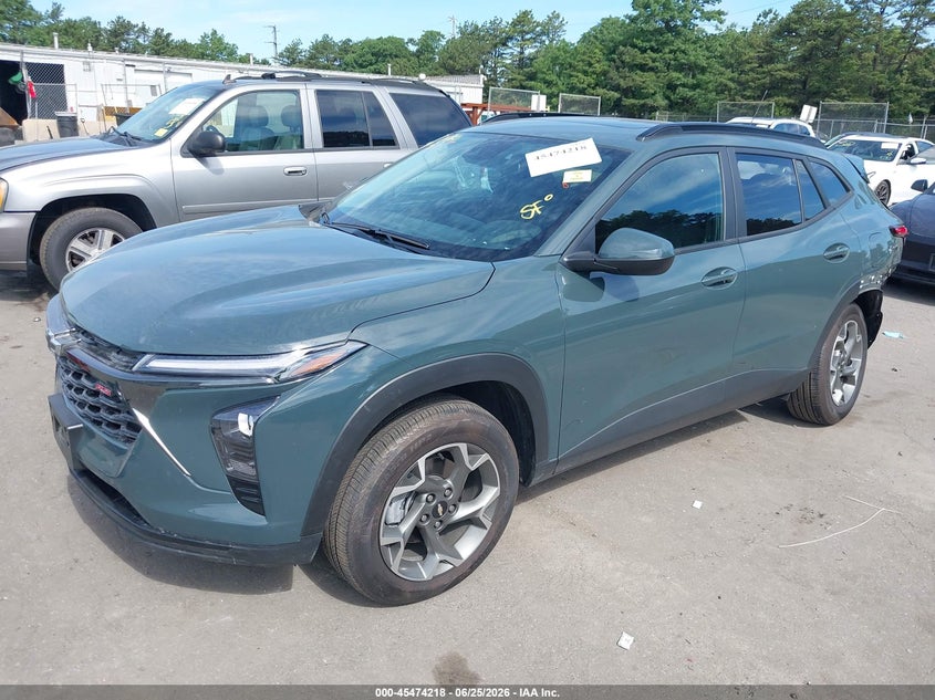 2025 Chevrolet Trax VIN KL77LHEP3SC241642 IAAI salvage auction — REAR END, Salvage Title, sold $4,150 on 2026-07-21 (photo 2)