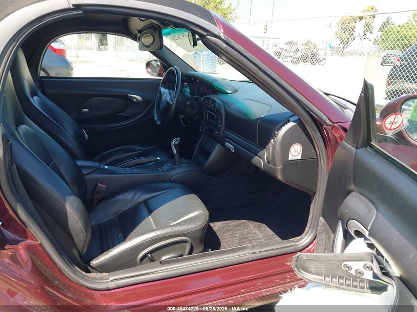 2003 Porsche Boxster VIN WP0CA29853U623819 IAAI salvage auction — REAR END, Salvage (California), sold $1,050 on 2026-07-29 (photo 8)