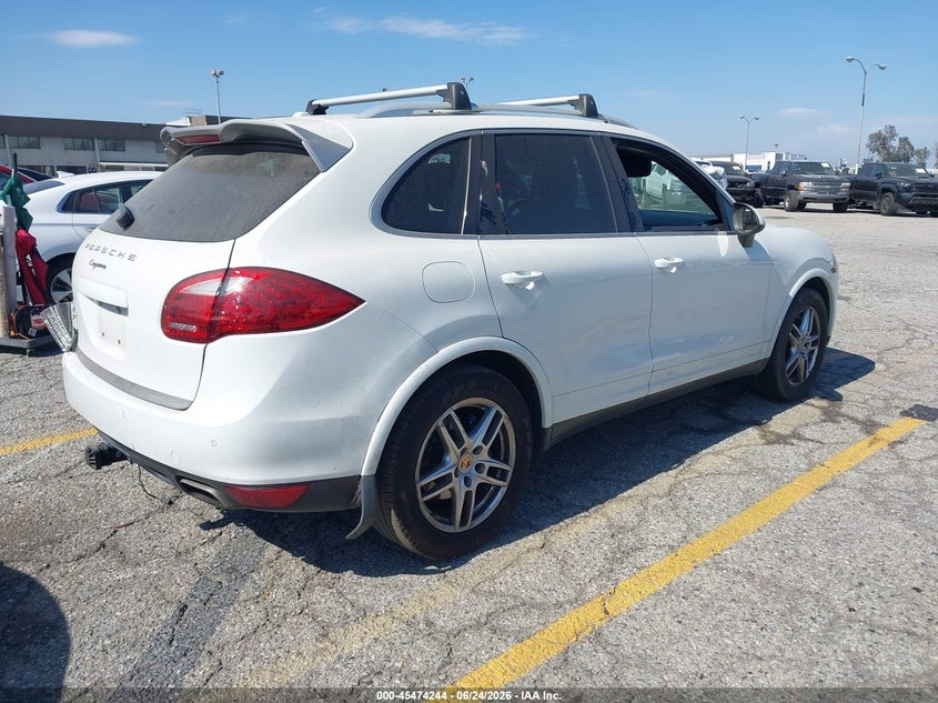 2014 Porsche Cayenne VIN WP1AA2A21ELA08528 IAAI salvage auction — REAR END, Salvage (California), sold $1,850 on 2026-07-28 (photo 4)