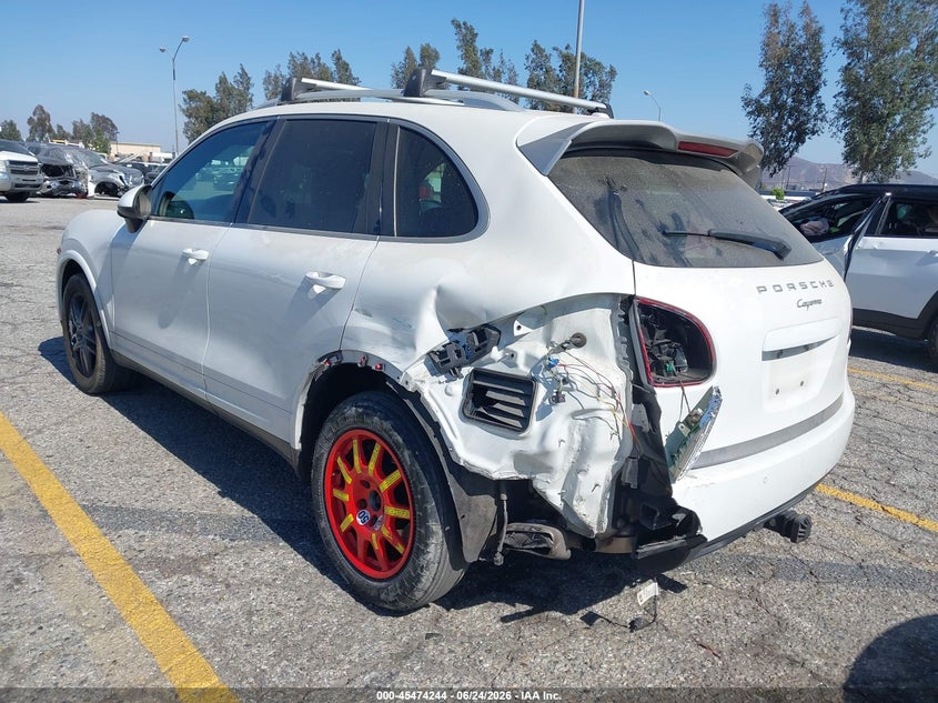 2014 Porsche Cayenne VIN WP1AA2A21ELA08528 IAAI salvage auction — REAR END, Salvage (California), sold $1,850 on 2026-07-28 (photo 6)