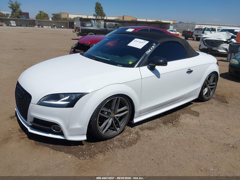 2012 Audi Tt VIN TRUSFAFK6C1001504 IAAI salvage auction — RIGHT FRONT, Salvage (California), sold $2,650 on 2026-07-06 (photo 2)