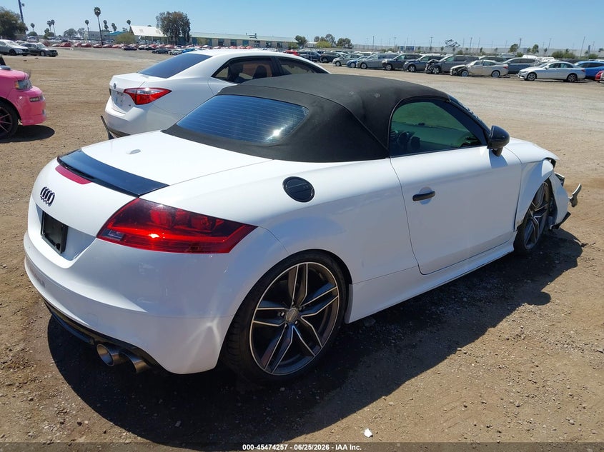 2012 Audi Tt VIN TRUSFAFK6C1001504 IAAI salvage auction — RIGHT FRONT, Salvage (California), sold $2,650 on 2026-07-06 (photo 4)