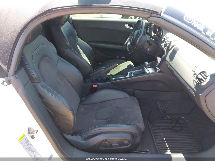 2012 Audi Tt VIN TRUSFAFK6C1001504 IAAI salvage auction — RIGHT FRONT, Salvage (California), sold $2,650 on 2026-07-06 (photo 8)