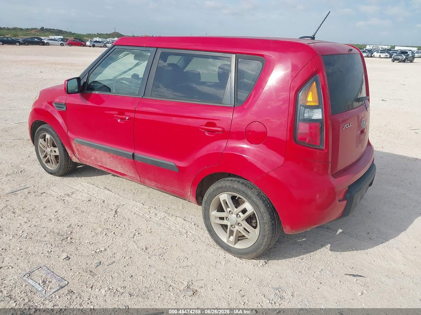 2011 Kia Soul VIN KNDJT2A28B7239037 IAAI salvage auction — NORMAL WEAR, Original (Texas), sold $475 on 2026-07-09 (photo 3)