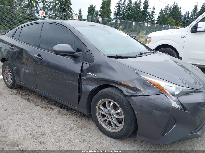 2017 Toyota Prius VIN JTDKBRFU2H3554944 IAAI salvage auction — REAR END, Bill Of Sale (Washington), sold $1,550 on 2026-07-09 (photo 1)