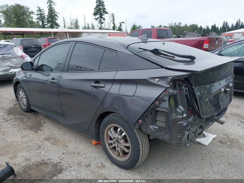 2017 Toyota Prius VIN JTDKBRFU2H3554944 IAAI salvage auction — REAR END, Bill Of Sale (Washington), sold $1,550 on 2026-07-09 (photo 3)