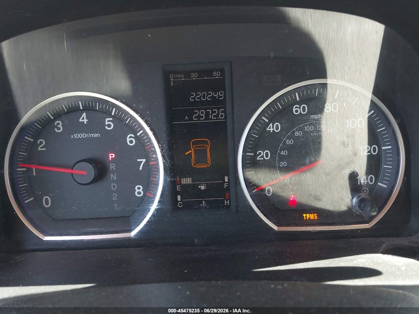 2007 Honda Cr-v VIN JHLRE383X7C065748 IAAI salvage auction — NORMAL WEAR, Clear (Arizona), sold $425 on 2026-07-30 (photo 7)