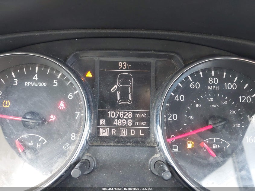 2011 Nissan Rogue sport VIN JN8AS5MT6BW576020 IAAI salvage auction — NORMAL WEAR, Original (Texas), sold $300 on 2026-07-29 (photo 7)