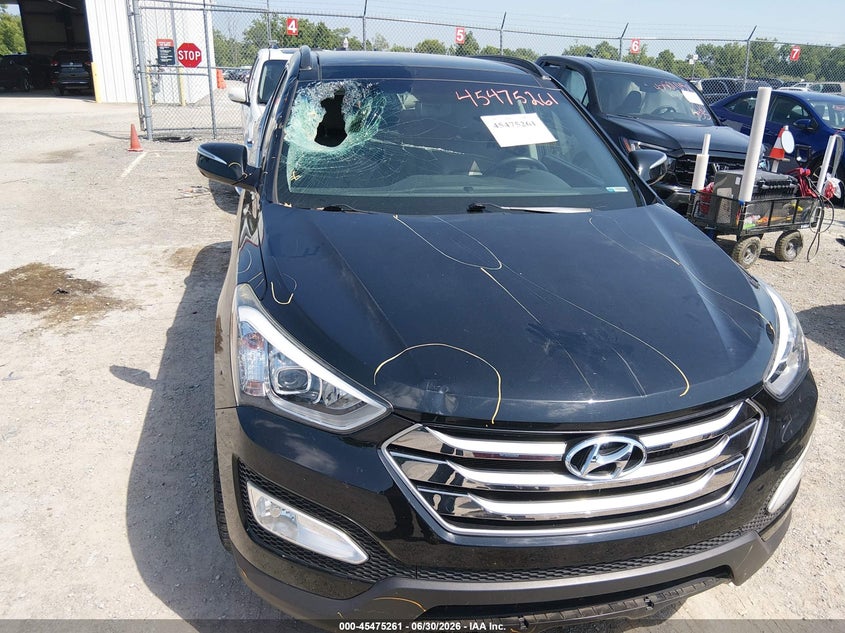 2016 Hyundai Santa fe VIN 5XYZWDLAXGG310064 IAAI salvage auction — FRONT END, Salvage (Kentucky), sold $1,850 on 2026-07-29 (photo 6)