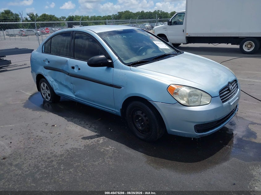 2009 Hyundai Accent VIN KMHCM46CX9U293837 IAAI salvage auction — NORMAL WEAR, Clear (Florida), sold $25 on 2026-07-29 (photo 1)