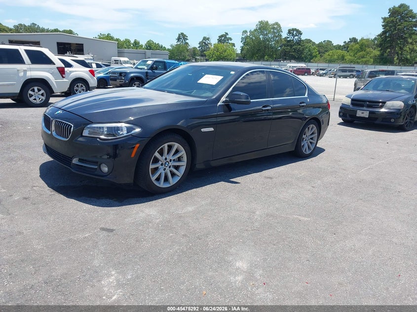 2015 BMW 5 series VIN WBA5B1C51FG127138 IAAI salvage auction — NORMAL WEAR, Repossession Paperwork (Georgia), sold $25 on 2026-07-29 (photo 2)