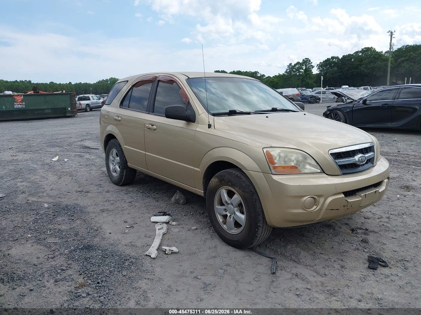 2009 Kia Sorento VIN KNDJD735295888789 IAAI salvage auction — NORMAL WEAR, Repossession Paperwork (South Carolina), sold $325 on 2026-07-28 (photo 1)