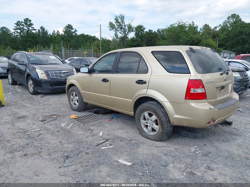 2009 Kia Sorento VIN KNDJD735295888789 IAAI salvage auction — NORMAL WEAR, Repossession Paperwork (South Carolina), sold $325 on 2026-07-28 (photo 3)