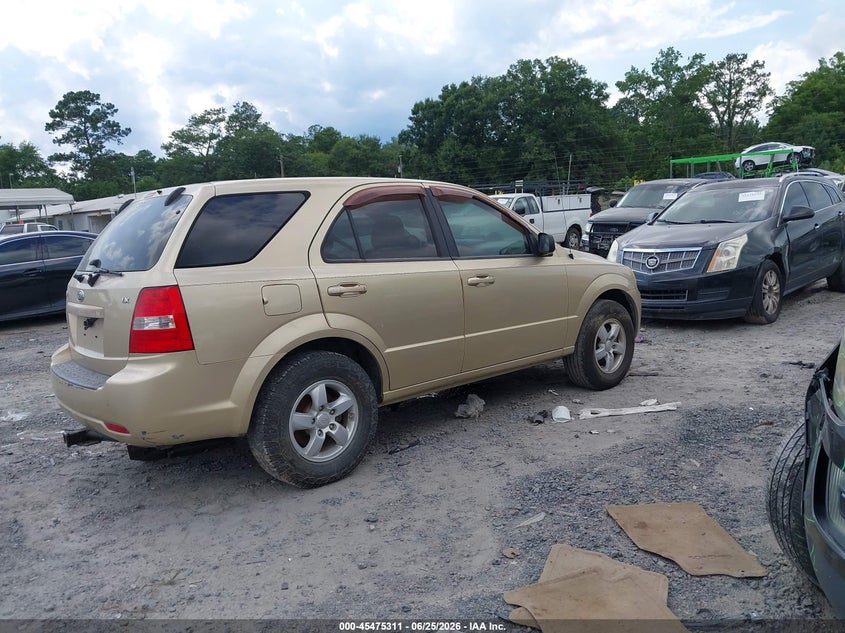 2009 Kia Sorento VIN KNDJD735295888789 IAAI salvage auction — NORMAL WEAR, Repossession Paperwork (South Carolina), sold $325 on 2026-07-28 (photo 4)