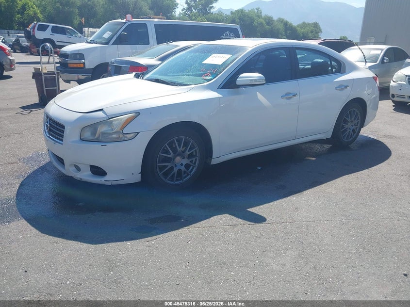 2009 Nissan Maxima VIN 1N4AA51E69C815412 IAAI salvage auction — NORMAL WEAR, Clear (Utah), sold $250 on 2026-07-09 (photo 2)