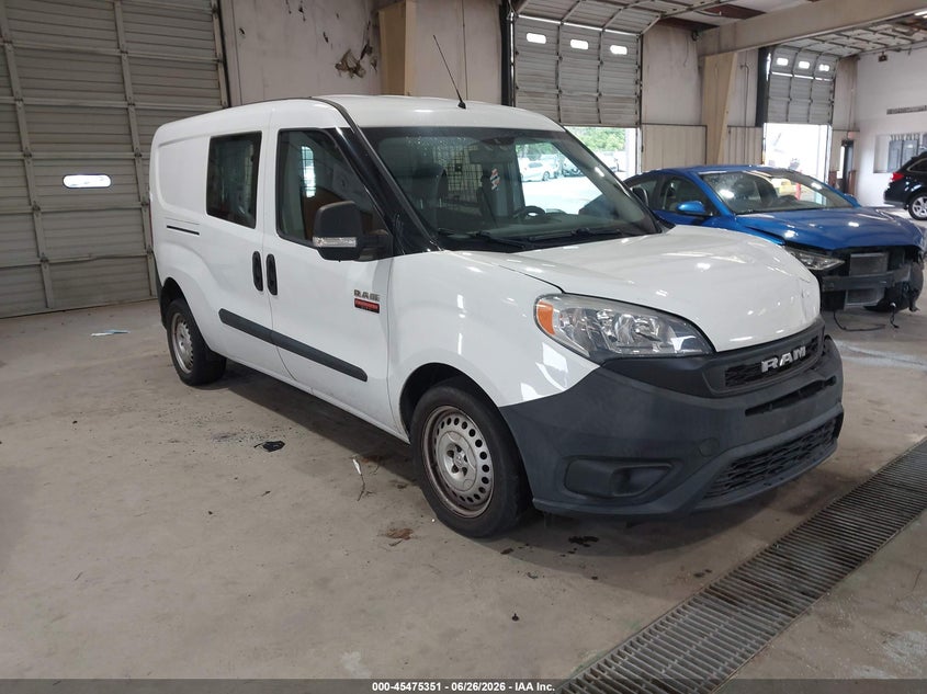 2020 Ram Promaster city VIN ZFBHRFAB9L6S35514 IAAI salvage auction — LEFT FRONT, Clear (North Carolina), sold $3,400 on 2026-07-09 (photo 1)