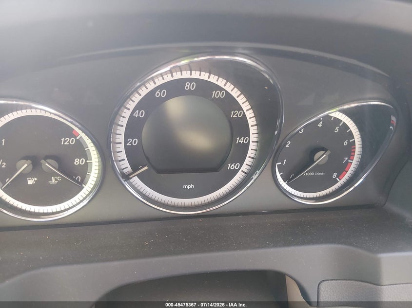 2011 Mercedes-benz C-klasse VIN WDDGF5EB2BA466455 IAAI salvage auction — FRONT END, Clear (Alabama), sold $275 on 2026-08-11 (photo 7)