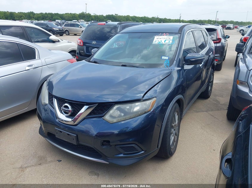 2015 Nissan Rogue sport VIN KNMAT2MT9FP585074 IAAI salvage auction — NORMAL WEAR, Original (Texas), sold $225 on 2026-07-29 (photo 2)